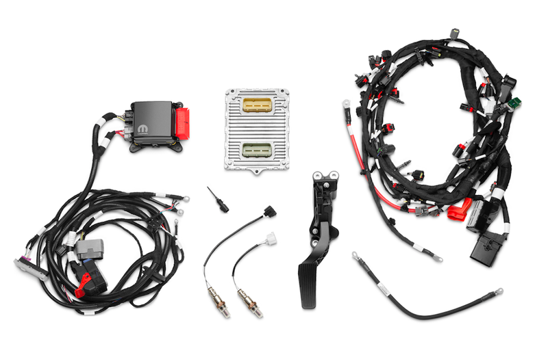 The Mopar “Hellcrate” HEMI® Engine Kit. Photo: Fiat Chrysler